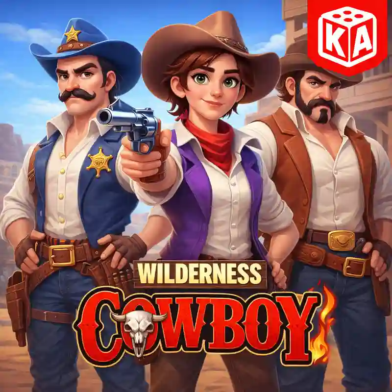 Wilderness Cowboy Slot Game Logo